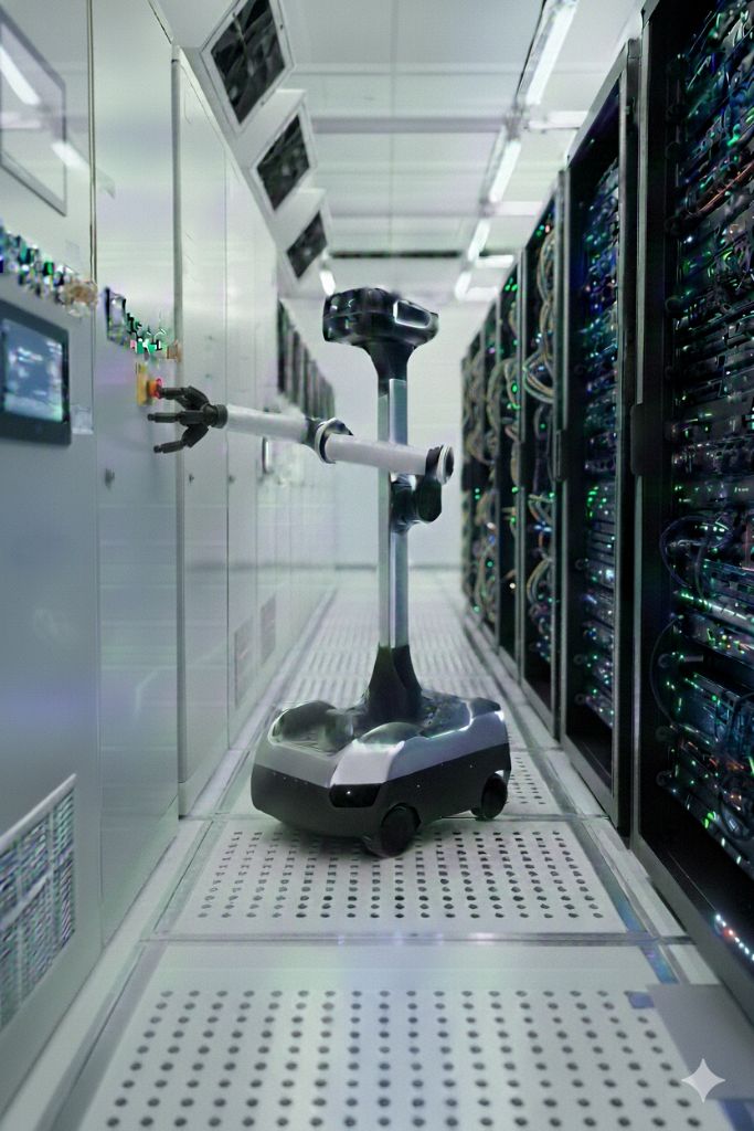 데이터센터 자율 순찰 로봇